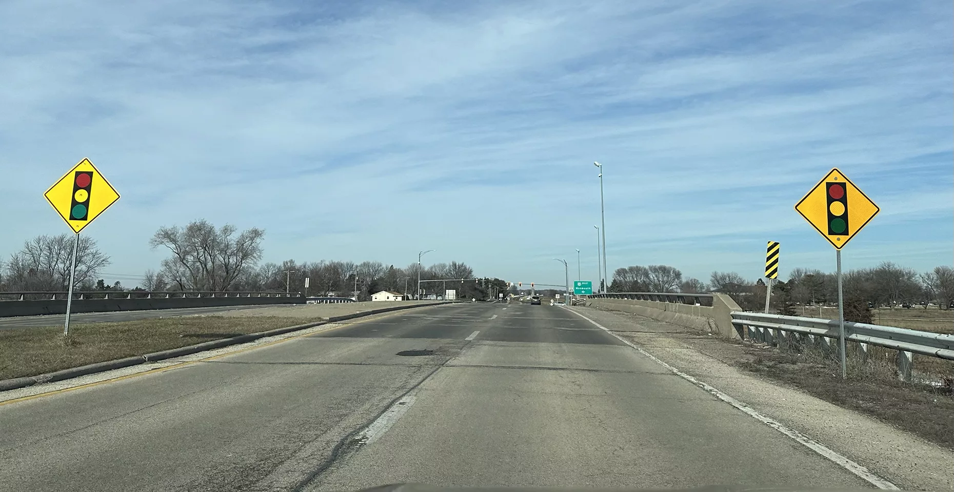 Bicycle and pedestrian accommodations are included in an IDOT project that will replace the bridge that extends North Seminary Street over the US 34 bypass.