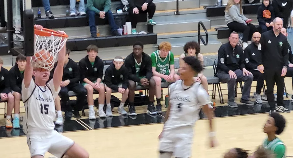 GHS boys basketball vs Geneseo 2-09-24