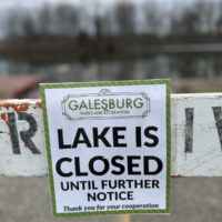 Lake Storey closed