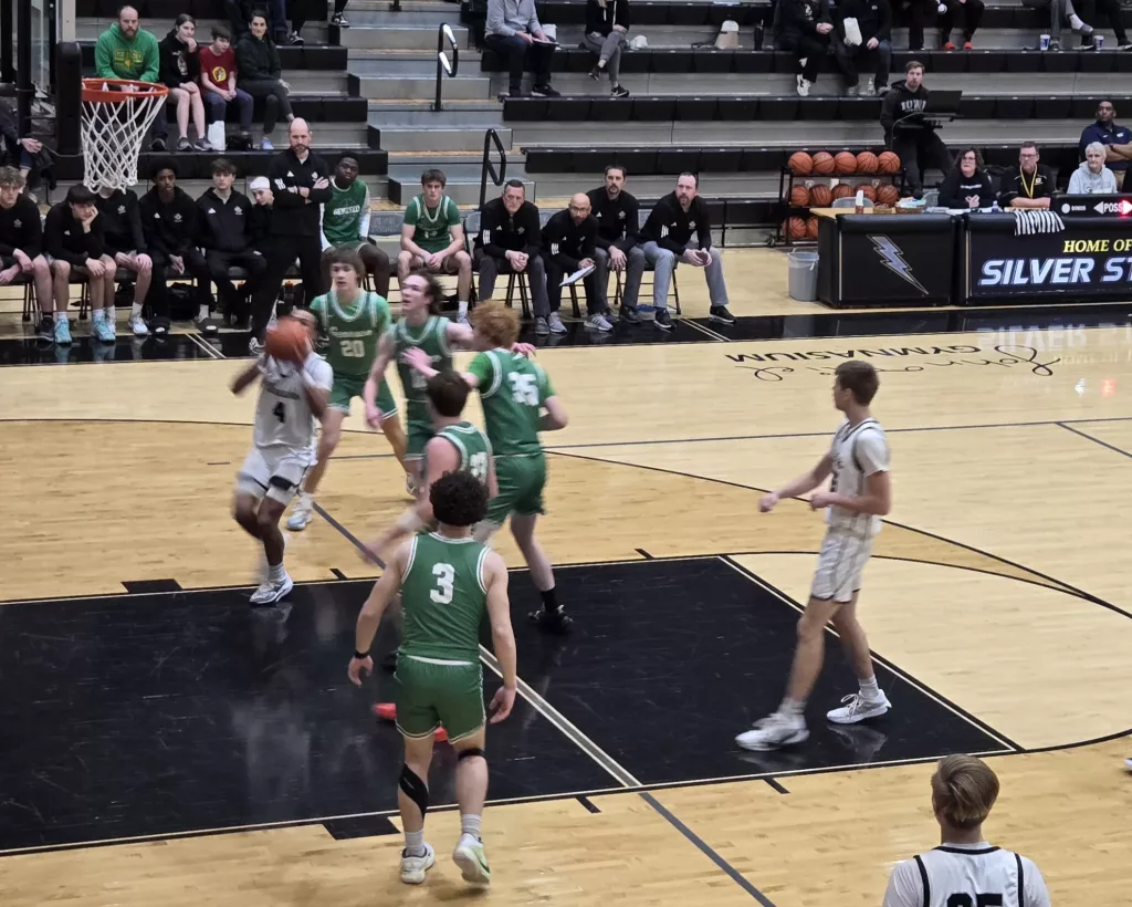GHS boys basketball vs Geneseo in Regional Quarterfinal game 2024