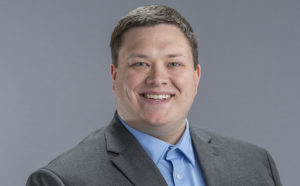 Tyler Sherwood, new Major Gifts officer for OSF Healthcare St. Mary Medical Center and Holy Family Medical Center