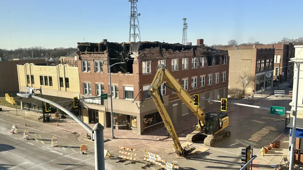 An early-morning fire on Feb. 19 caused extensive structural and water damage of the 3-story building at 149-151 E. Main St. in Galesburg.