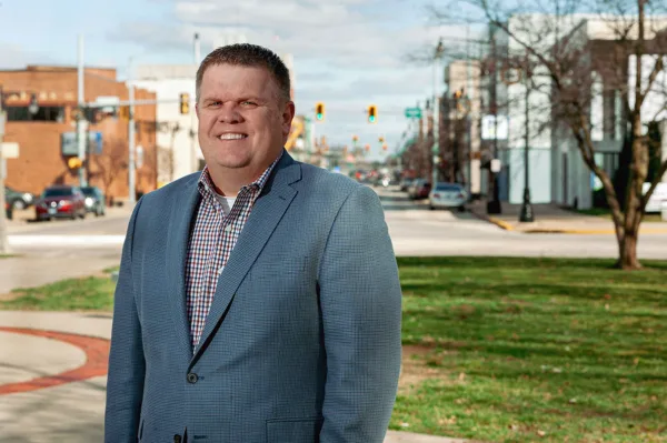 Galesburg City Manager Eric Hanson
