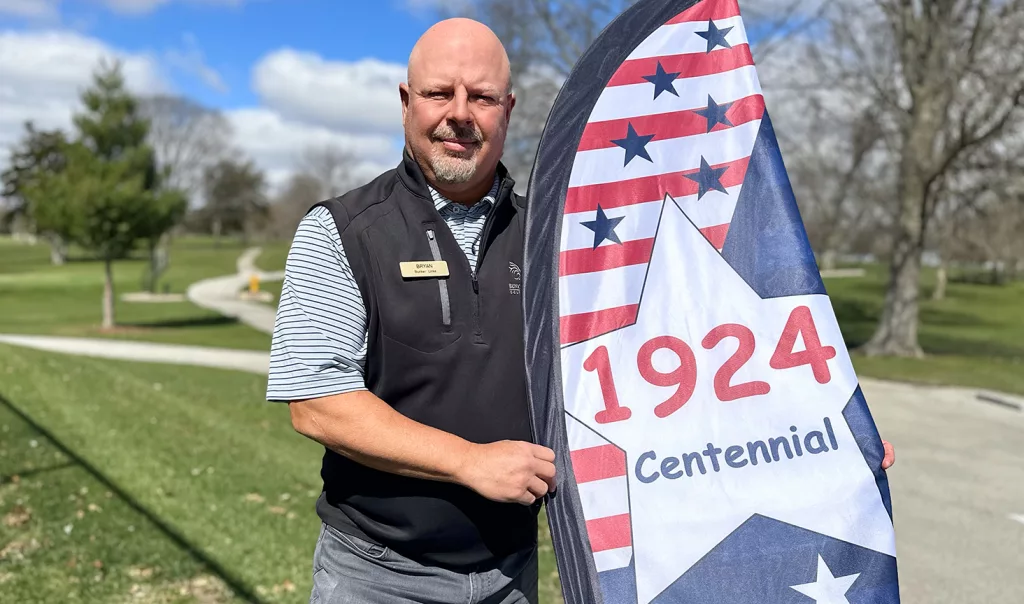 Bunker Links golf professional Bryan Luedtke.