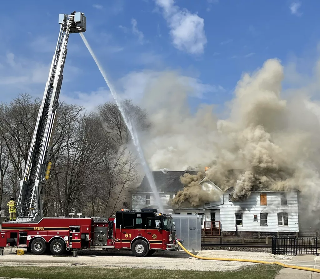 Broad Street fire