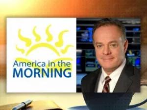 John Trout and America In The Morning logo