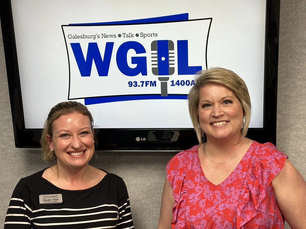 Pam Gaither and Natalie Clark
