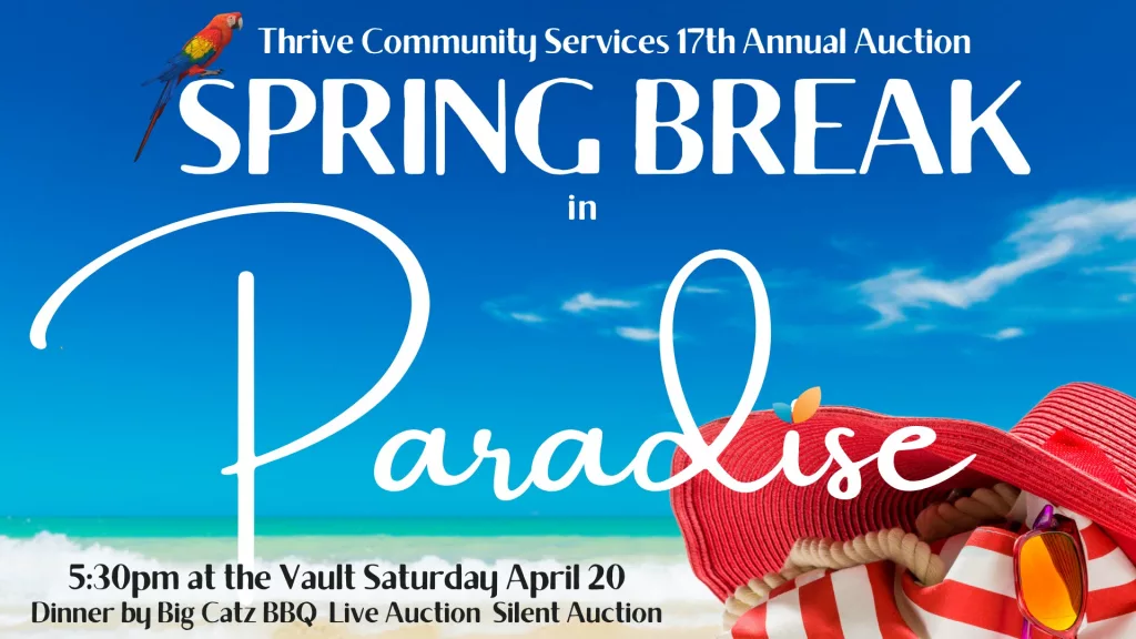 Thrive Community Services Auction