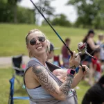 2024-youth-fishing-derby053: The annual Youth Fishing Derby was held under perfect conditions Sunday, May 19, 2024, at Lincoln Park. (Photos courtesy STEVE DAVIS/SeedCo Media)
