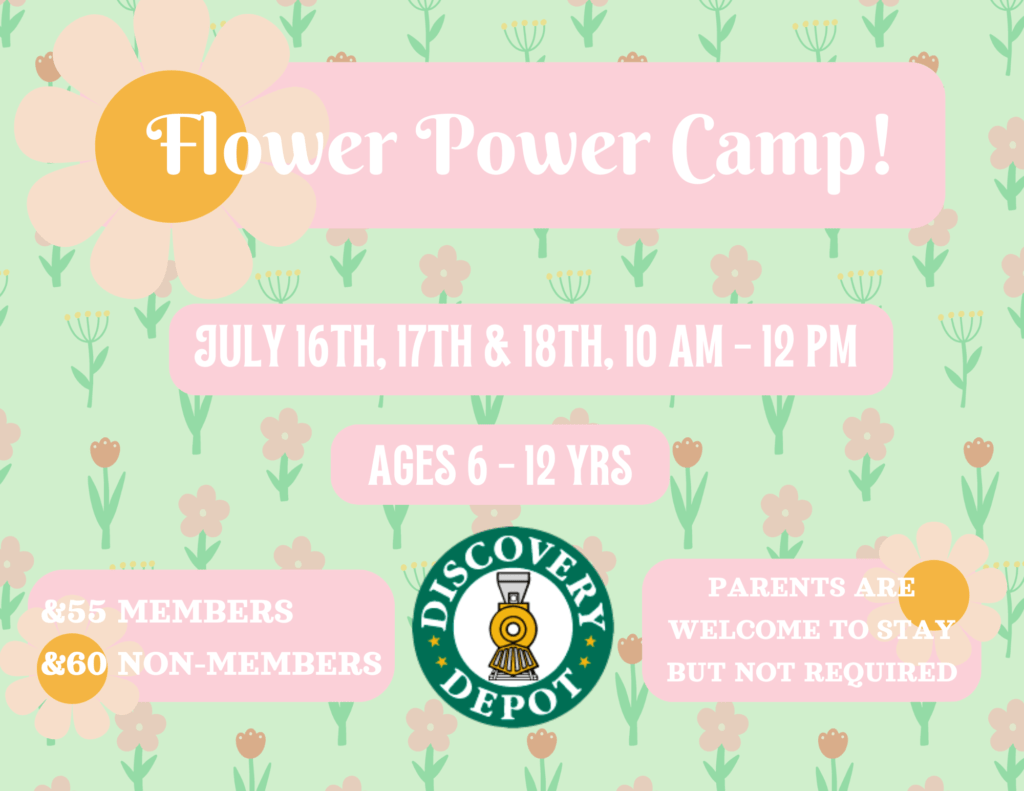 Flower Power Camp at Discovery Depot! – WGIL 93.7 FM – 1400 AM