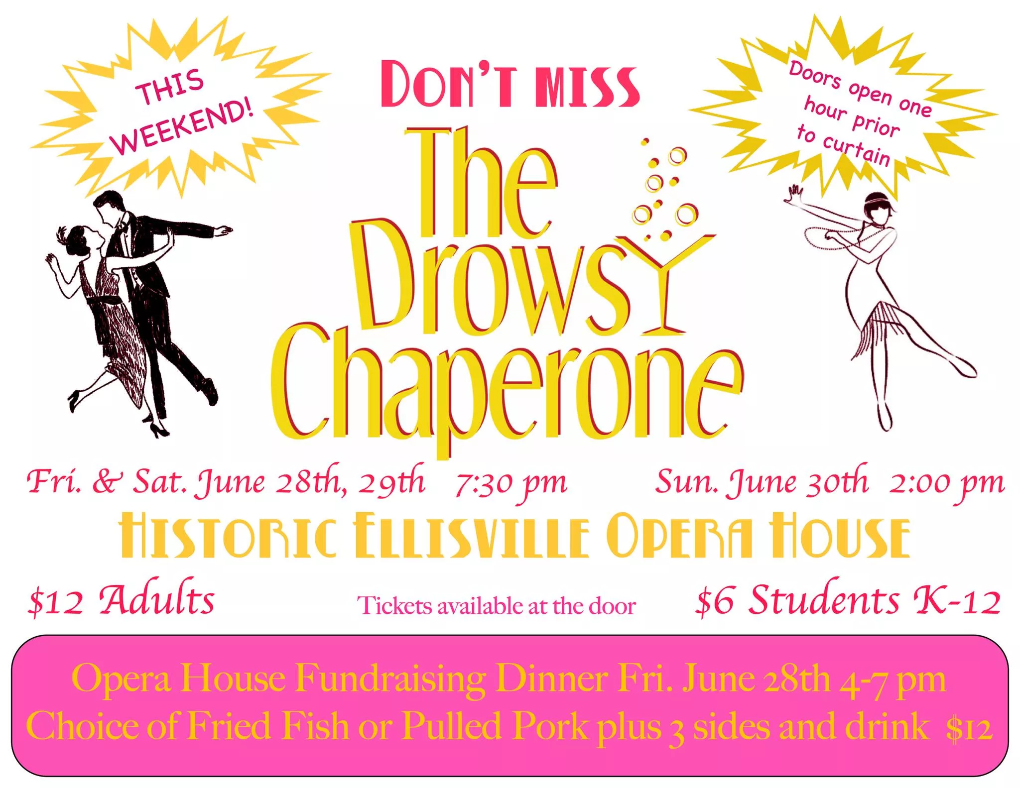 Spoon River Rascals Theater Presents – ‘The Drowsy Chaperone’ – WGIL 93 ...