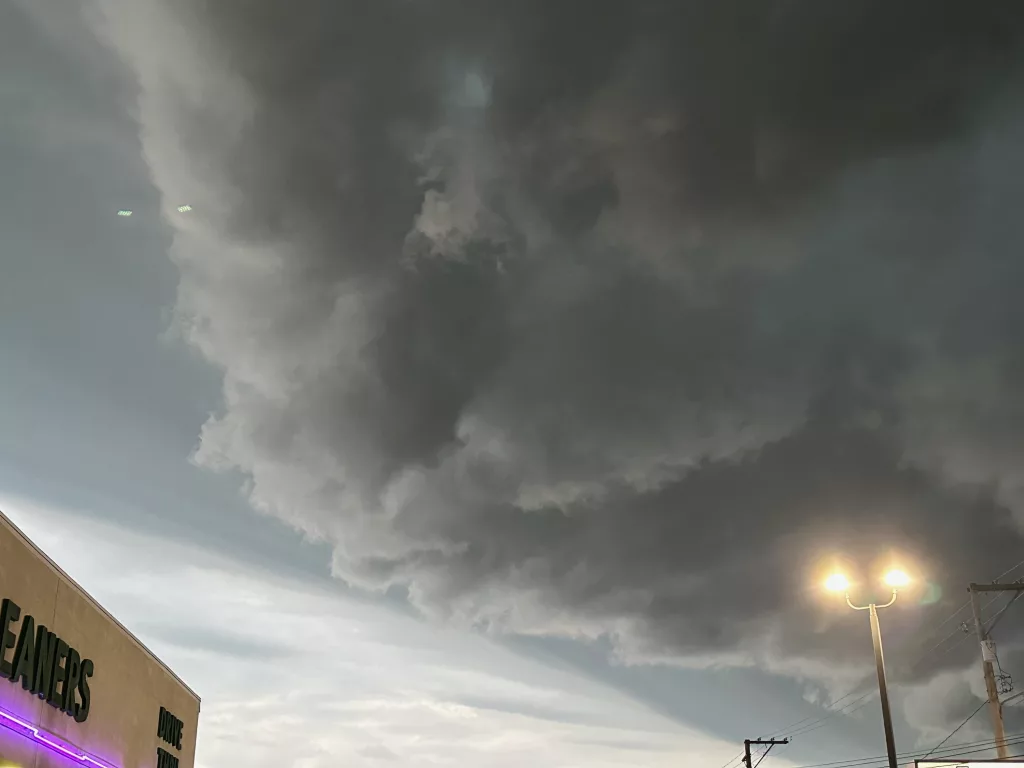 Storm clouds