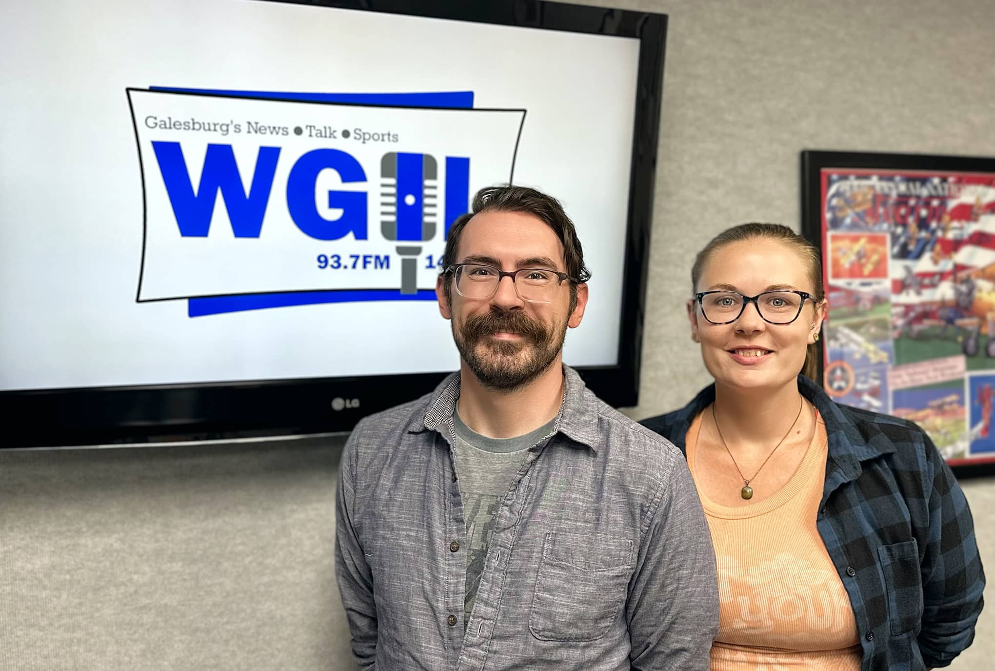 Alex Rosie & Theobald of Elementary Earthworks in Galesburg. They are using a chemical free, no till method of growing produce they will then sell to local eateries and markets.