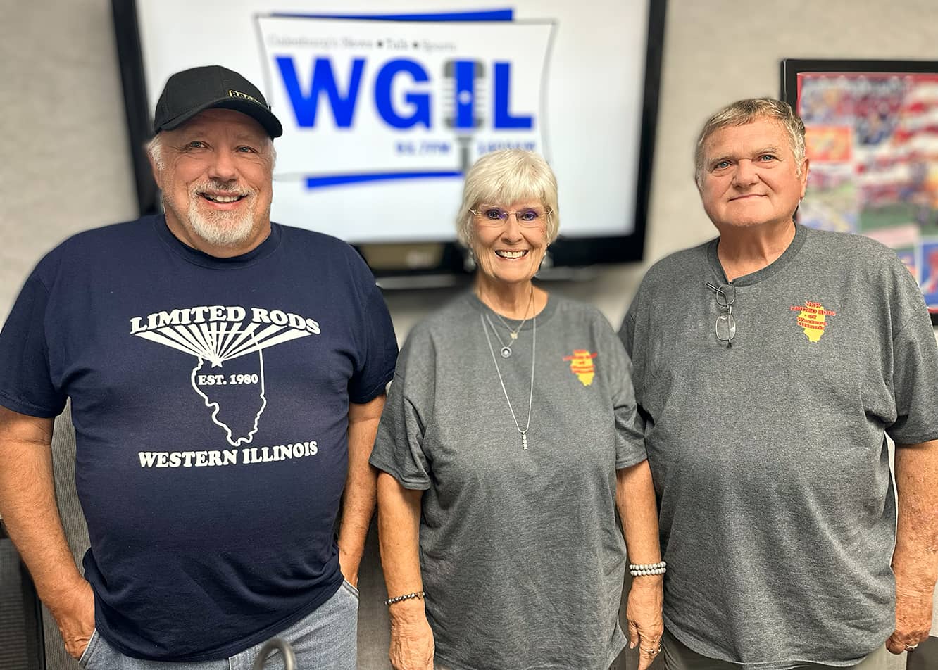 From left, Don Rosenberry, Pam Bowles and Kenton Bowles of the River -2-River Cruise Night and Car Show.
