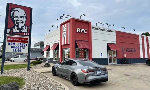 KFC has locations at 1017 N. Henderson St., pictured here Tuesday, Aug. 20, 2024, and 1612 E. Main St. in Galesburg.