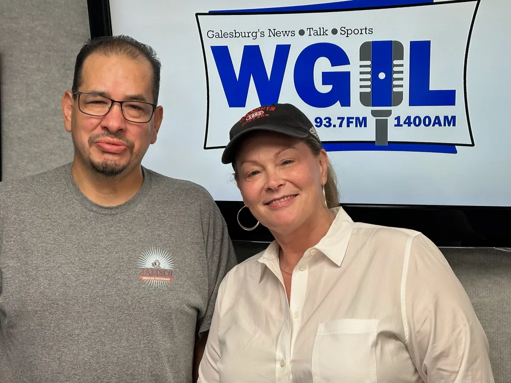 Jeannie Weber and Miguel Perez