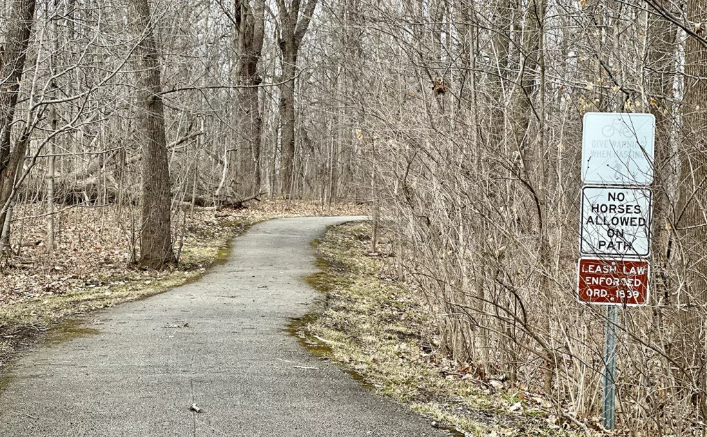 Construction begins on the next phase of the Lake Storey multi-use walking path in Galesburg, Illinois, March 2026