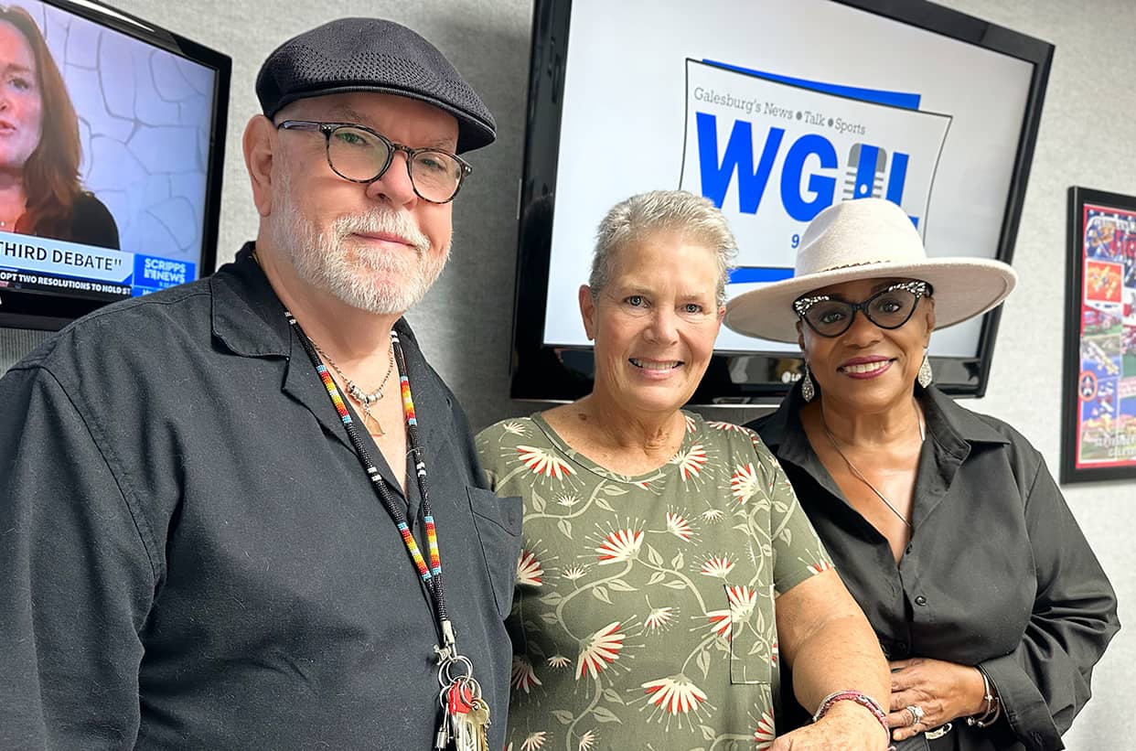 From left, Daniel Leahy, Monica Slabodnick and Pippi Ardennia.