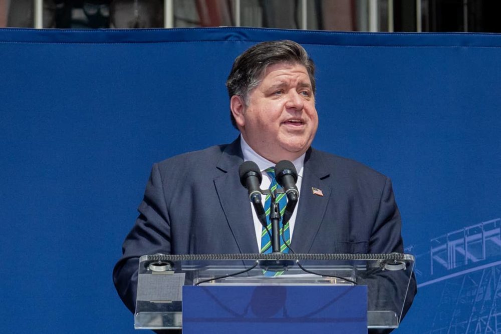 Gov. JB Pritzker pictured earlier this year (Capitol News Illinois file photo)