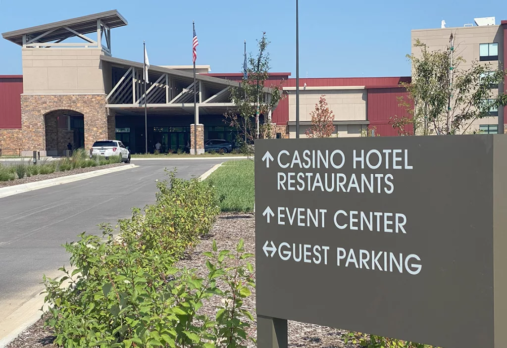 Walker’s Bluff Casino & Resort, which opened in 2023, is pictured in Williamson County. (Capitol News Illinois file photo)