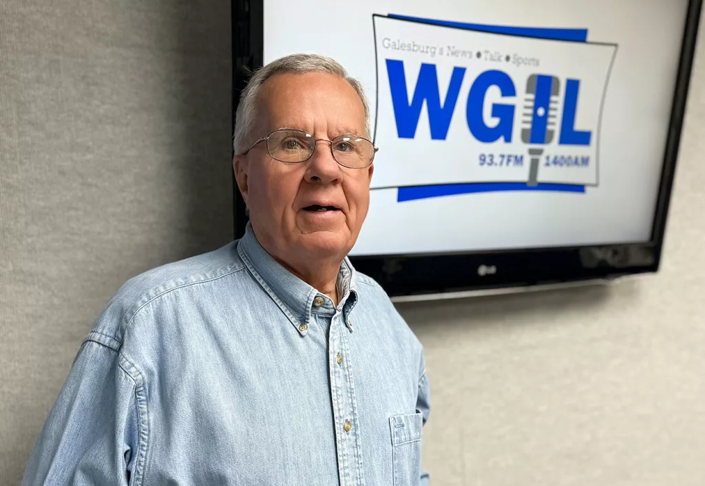 Dick Lindstrom, owner of Lindstrom's TV & Appliance in Galesburg.