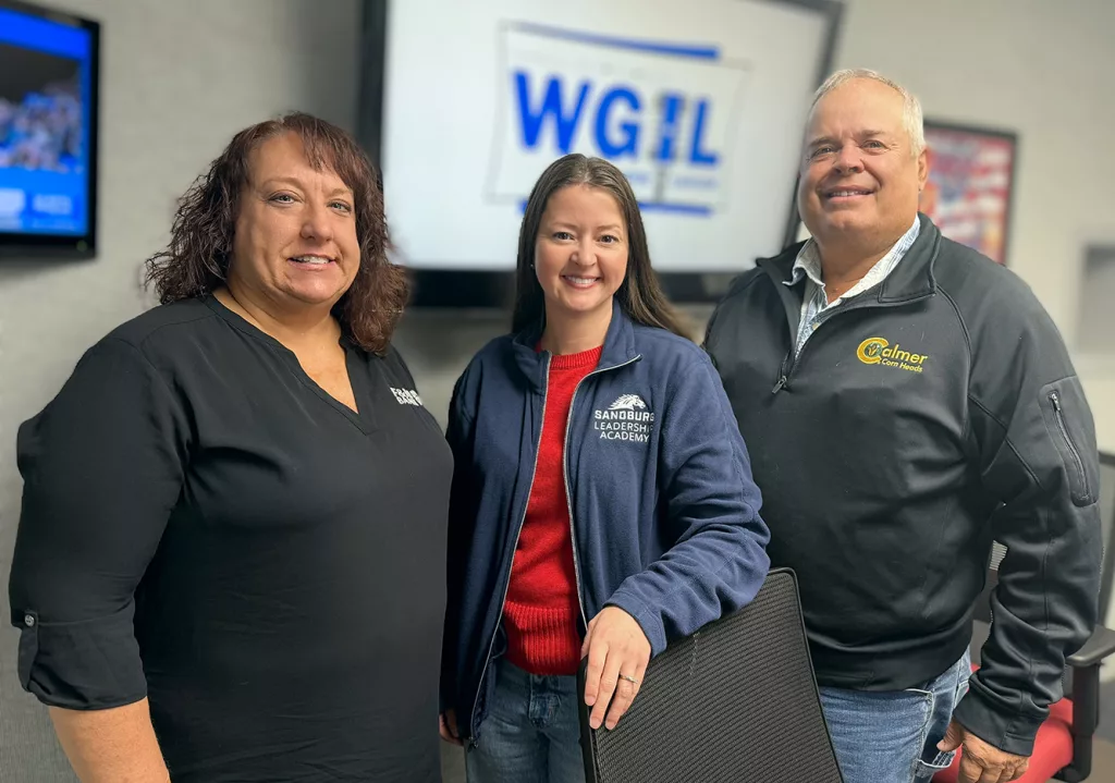 From left, Annette Pickrel, Autumn Scott and Dan Swanson.