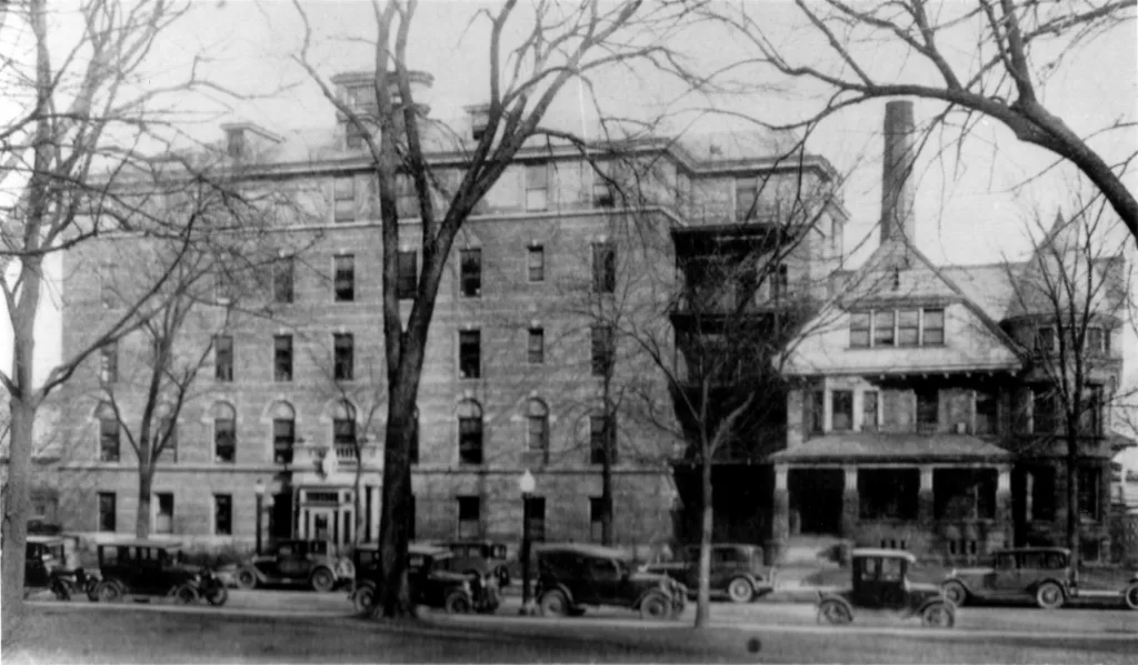 The former St. Mary's Hospital, 239 S. Cherry St. in Galesburg.