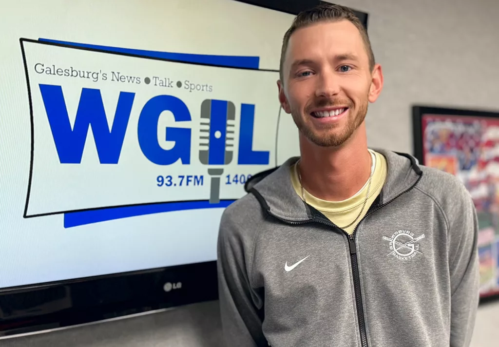 Chad Thompson, Galesburg High School boys basketball coach.