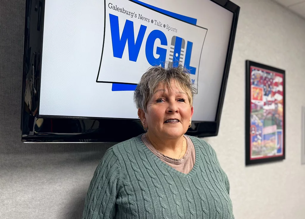 Debbie Clague, owner of Greenhouse & Decor in Galesburg.