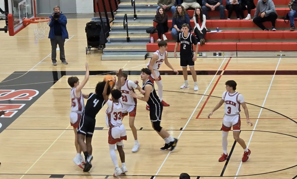 GHS boys basketball @ Pekin