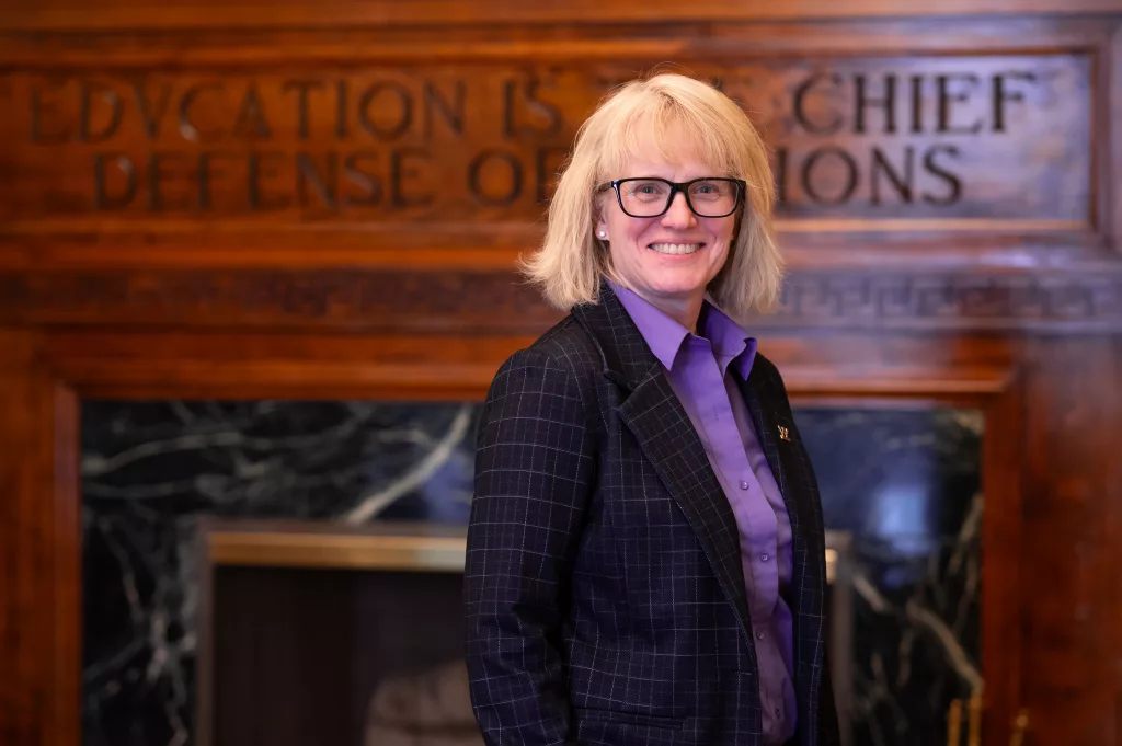 Western Illinois University President Kristi Mindrup