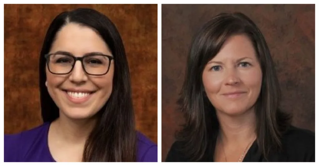 Dr. Rozana Dwyer, surgeon, left, and Abby Putnam, Certified Nurse Practitioner, from the Graham Medical Group Center for Ambulatory Care and Imaging Center in Galesburg.