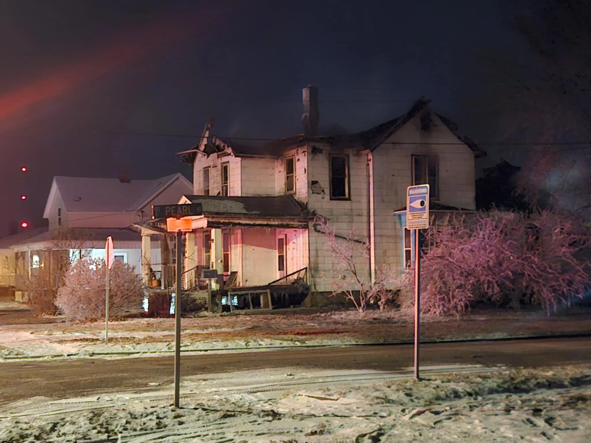 The Galesburg Fire Department was called to a house fire at 714 Mulberry St. at 11:07 p.m. Thursday night. 