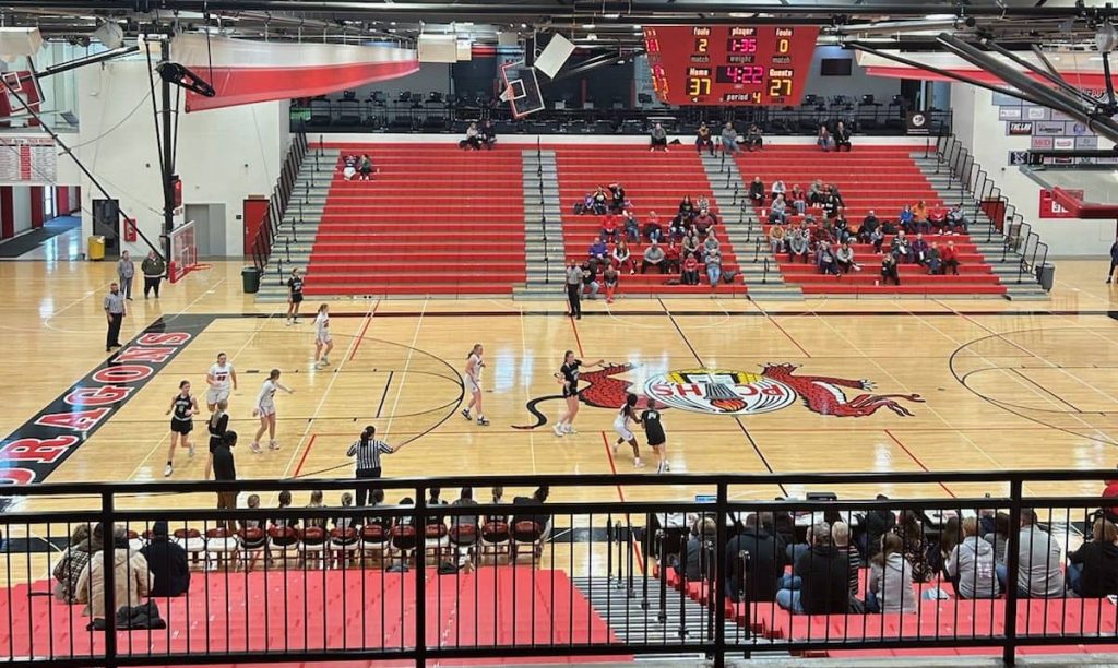 GHS girls basketball at Pekin High School_2025