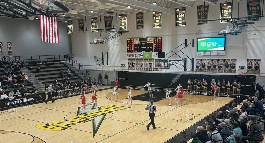 GHS Silver Streaks girls basketball vs Morton_2024