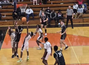 GHS boys basketball team vs Peoria High at Manual Shootout 2025