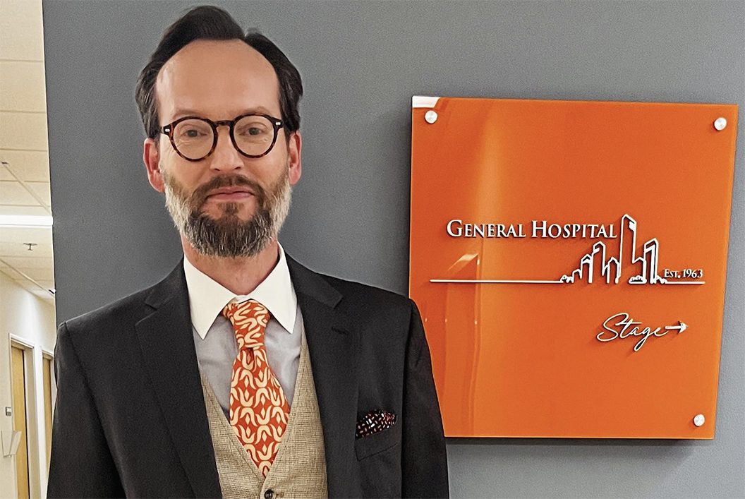 Galesburg native Dieterich Gray appeared in six episodes of General Hospital in 2024.