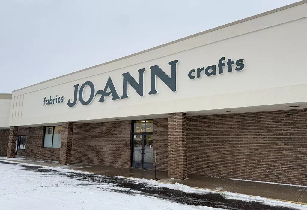 The JOANN Frabrics at 1920 N. Henderson St. in Galesburg is one of around 533 stores in the chain of 800 U.S. locations that will close, according to bankruptcy court documents.