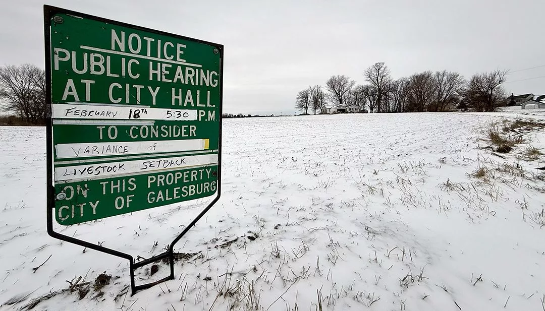 On Feb. 18, the Planning & Zoning Commission was going to be asked to approve a variance for a livestock setback at 3146 Dover Lane, located behind the former Shopko retail center and near the Castlebury residential subdivision on South Lake Storey Road. The developer has pulled the request and the meeting has been canceled.