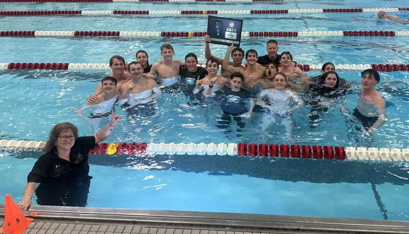 The Galesburg boys swimming and diving team qualified seven entries for state and won its third straight sectional championship Saturday at Pekin.