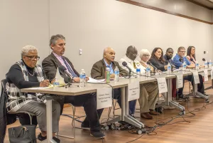 Candidates for Galesburg Mayor, City Council and Township Supervisor participated in a Candidate Forum on Monday, Feb. 24 in the community room at the Galesburg Public Library.