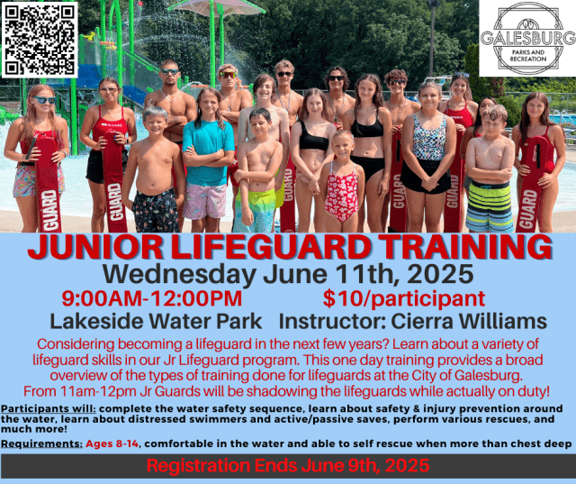 Junior Lifeguard Training – WGIL 93.7 FM – 1400 AM