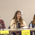 school5: Scenes from the Tuesday, March 4, 2025, NAACP Galesburg Candidate Forum at the Galesburg Public Library, featuring candidates for Galesburg District 205 school board. 
Photos by Addison Steinbach/ @theknoxstudent