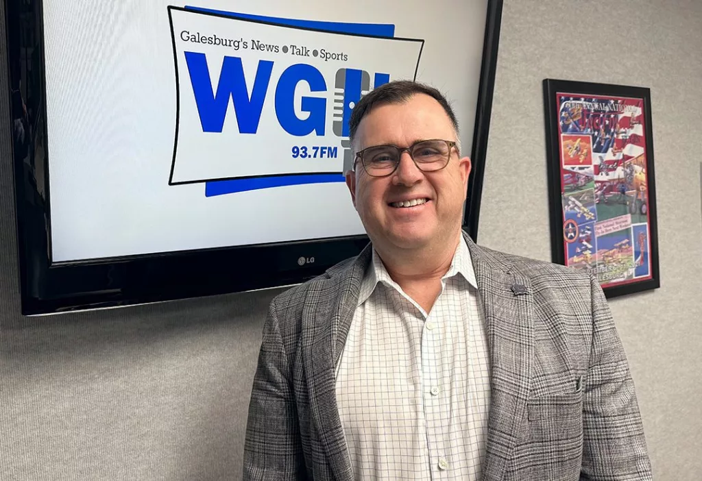 Carl Sandburg College President Seamus Reilly.