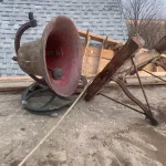 gerlaw-7: A storm that packed winds between 60 and 80 mph ripped off the steeple of the historic Gerlaw Christian Church on Friday, March 14, 2025. (1-800-BOARDUP)