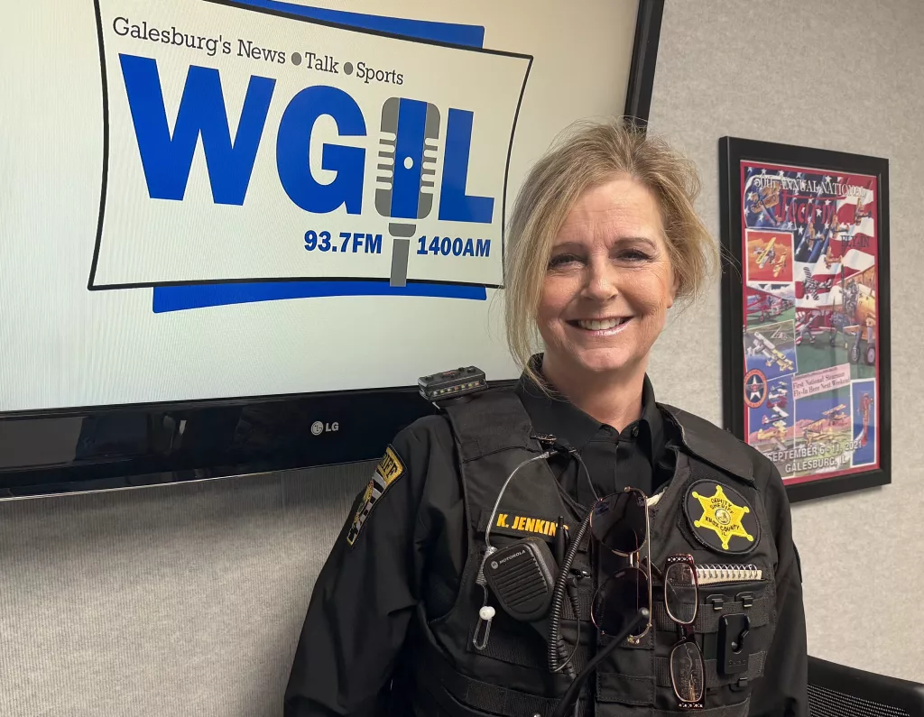 Knox County Sheriff's Office Deputy Kimberley Jenkins, coordinator of TRIAD.