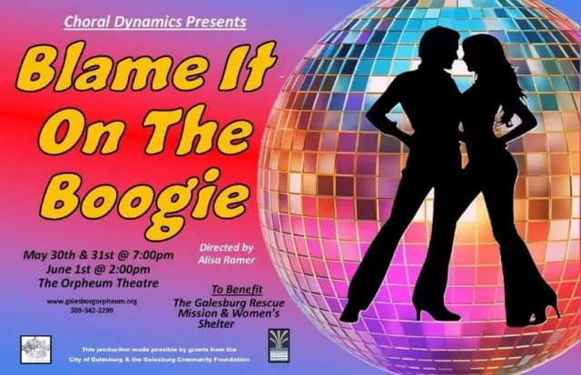 Blame it on the Boogie poster