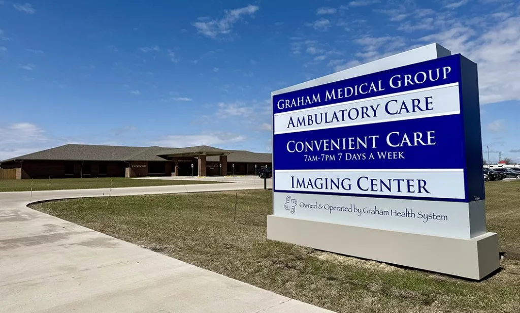 Graham Medical Group Center for Ambulatory Care is located at 2028 N. Seminary St.