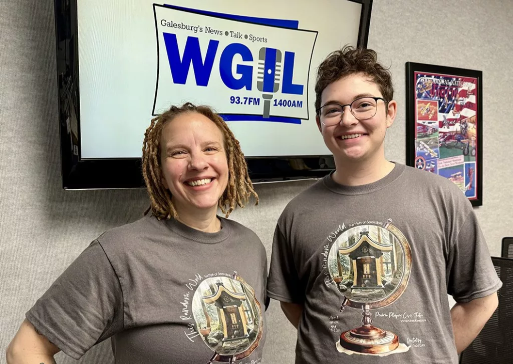 Stephanie Liljedahl, left, and Charlie Vestal.