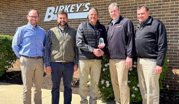 Chief Financial Officer, Ben Mast; Chief Executive Officer, Brady Foster; Director of Sales, Jason Hecht; Case IH Territory Sales Manager, Brad Baer; Chief Operating Officer, Mike Carley.